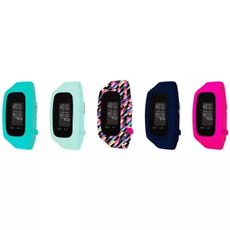 B-Fit Women's Activity Tracker & 5pc. Interchangeable Band Set-Ba2222bk607-078