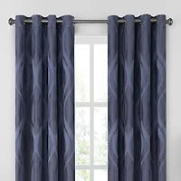 Eclipse Caprese Grommet Top Blackout Single Curtain Panel