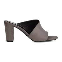 Journee Collection Womens Allea Slip-on Open Toe Mules