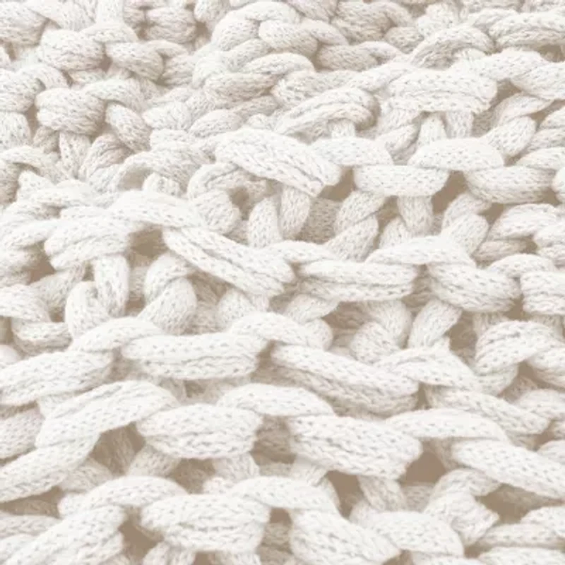 Modern Threads Chunky Knit Reina Reversible Midweight Throw