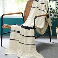 Modern Threads 100 Cotton Knit Tarek Midweight Throw