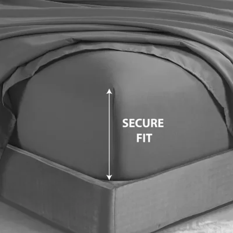 Swift Home Easy Care Rayon From Bamboo Blend With Bonus Pillowcases Deep Pocket Sheet Set