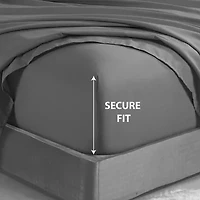 Swift Home Easy Care Rayon From Bamboo Blend With Bonus Pillowcases Deep Pocket Sheet Set