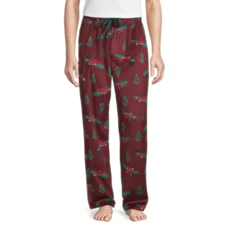 St. John's Bay Microfleece Mens Microfleece Pajama Pants