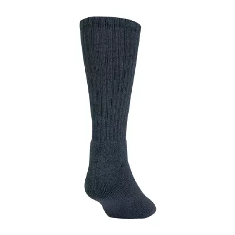 Gold Toe Harrington Mens 6 Pair Big and Tall Crew Socks