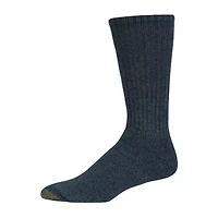 Gold Toe Harrington Mens 6 Pair Big and Tall Crew Socks