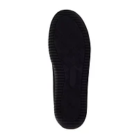 Dearfoams Mens Pierce Microsuede Moc with Tie Slippers