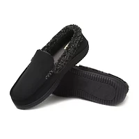 Dearfoams Mens Moccasin Slippers