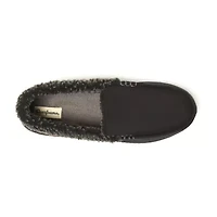 Dearfoams Mens Moccasin Slippers