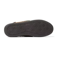 Dearfoams Mens Moccasin Slippers