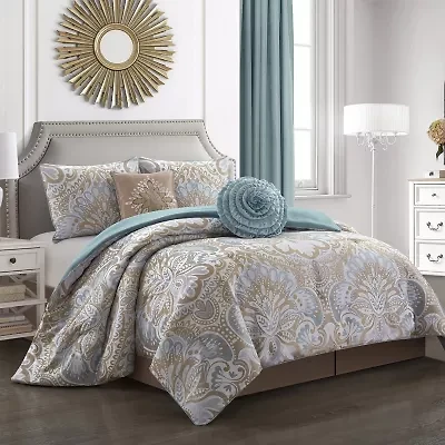 Stratford Park Esmay 6-pc. Complete Bedding Set