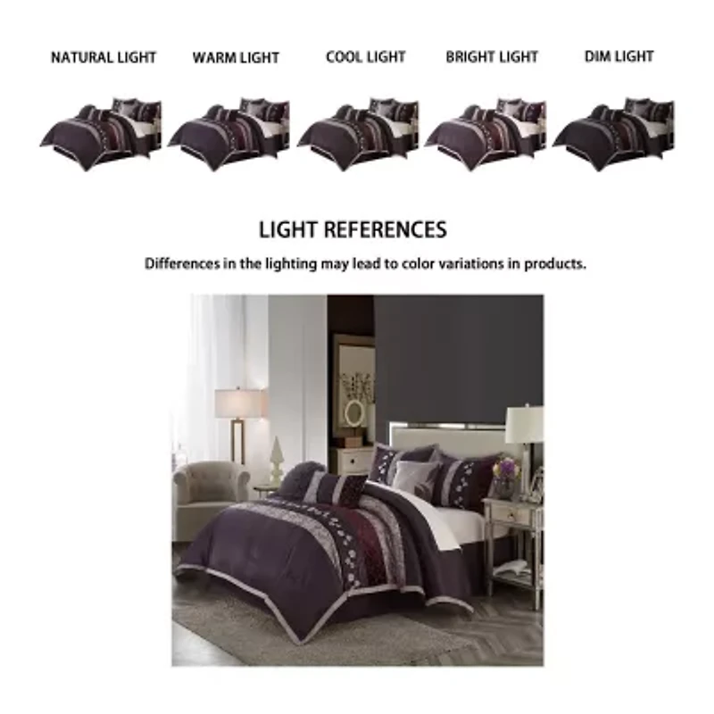 Stratford Park Kealan 7-pc. Midweight Comforter Set