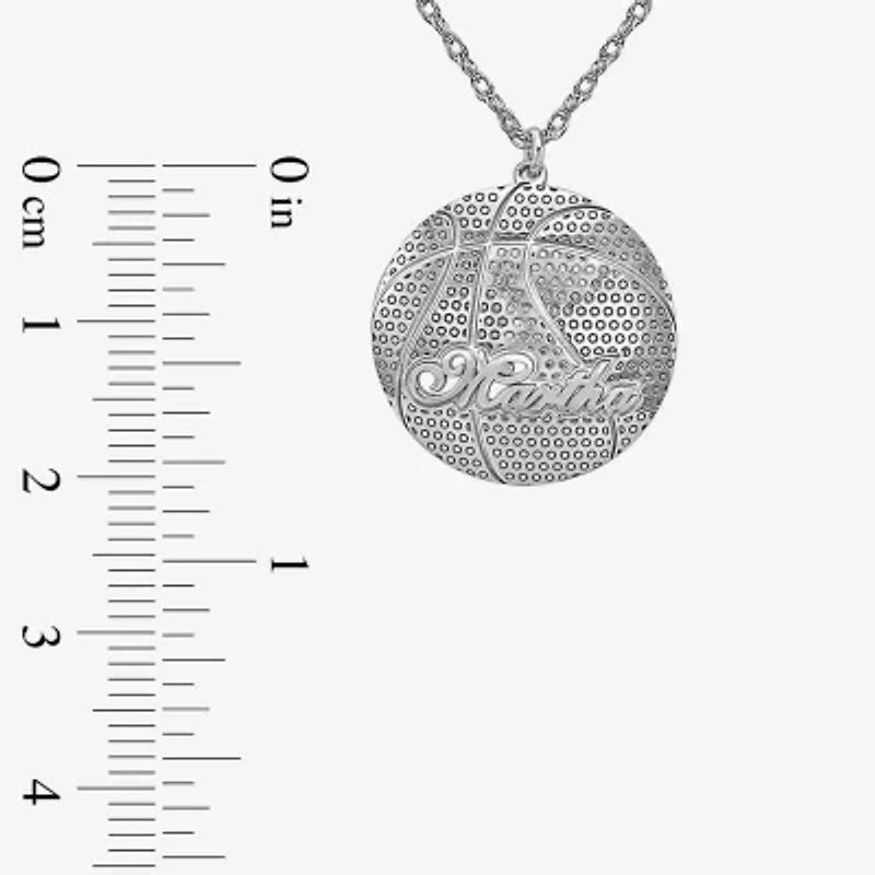 Womens 24K Gold Over Silver 18 Inch Pendant Necklace