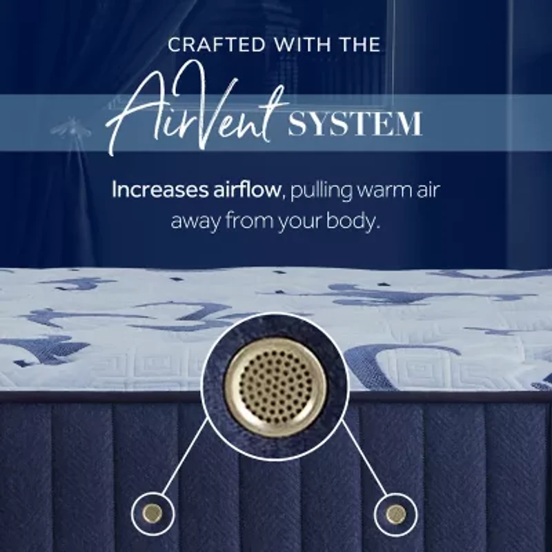 Stearns and Foster Studio Medium Euro Pillow Top - Mattress + Box Spring