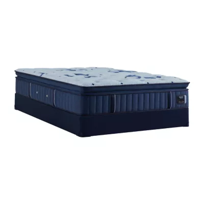 Stearns & Foster 15" Estate Firm Pillow Top Mattress + Box Spring