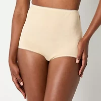 Underscore Cotton Womens 3 Pack Brief Panty