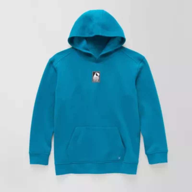 Xersion Little & Big Kid Boys Long Sleeve Fleece Active Hoodie