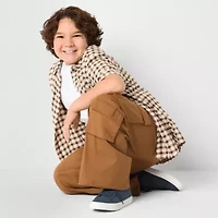 Thereabouts Little & Big Kid Boys Stretch Fabric Straight Cargo Pant