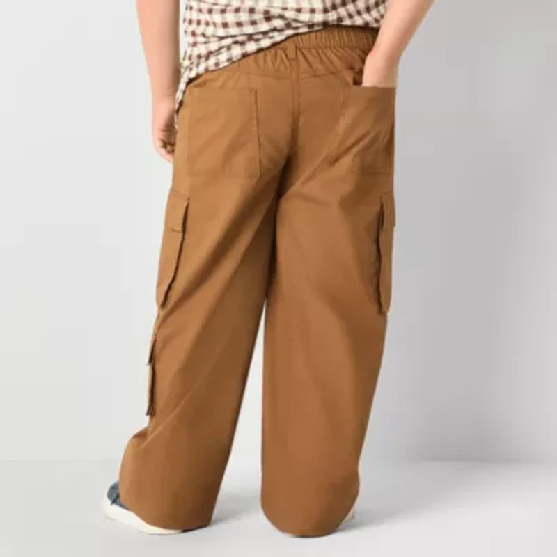 Thereabouts Little & Big Kid Boys Stretch Fabric Straight Cargo Pant