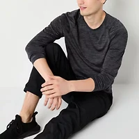 Xersion EverAir Mens Crew Neck Long Sleeve Quick Dry Active T-Shirt