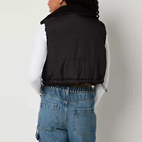 Arizona Sherpa Reversible Womens Heavyweight Juniors Puffer Vest