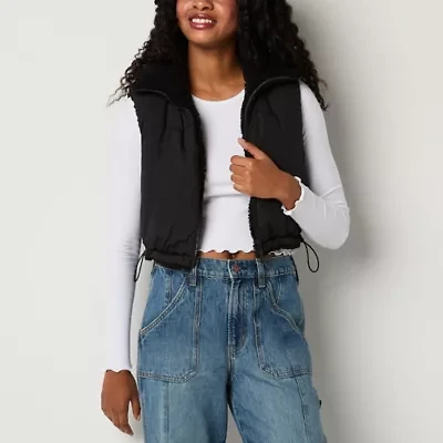 Arizona Sherpa Reversible Womens Heavyweight Juniors Puffer Vest