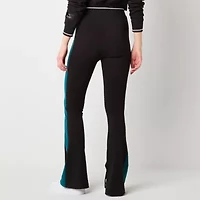 PUMA Play.Loud Womens Mid Rise Knit 30" Active Flare Full Length Leggings