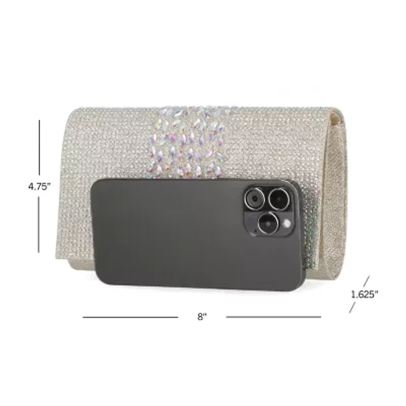 Gunne Sax by Jessica McClintock Waverly Rhinestone Clutch