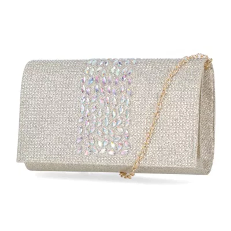 Gunne Sax by Jessica McClintock Waverly Rhinestone Clutch