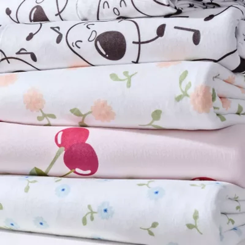 Fruit of the Loom Brushed Microfiber Printed Sheet Set