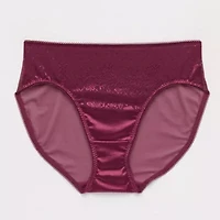 Liz Claiborne Smoothing Womens High Cut Panty 359402