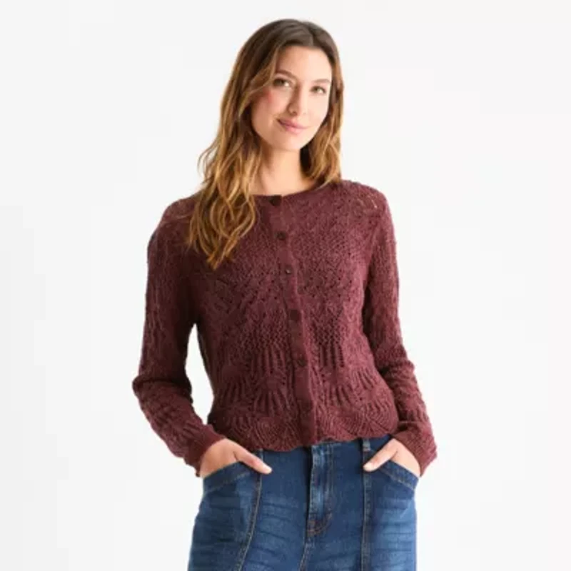 Frye and Co. Womens Long Sleeve Pullover Sweater