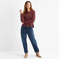 Frye and Co. Womens Long Sleeve Pullover Sweater