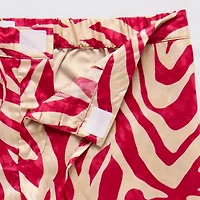 Liz Claiborne Womens Adaptive Easy-on + Easy-off Seated Wear Wide Leg Mid Rise Drawstring Pant