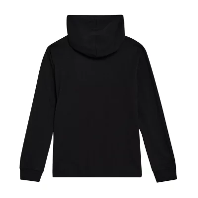 Champion Big Kid Boys Hooded Long Sleeve Regular Fit Graphic T-Shirt