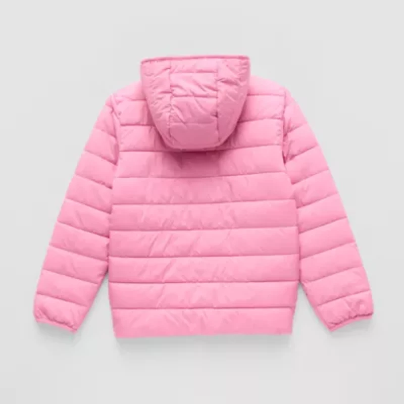 Thereabouts Little & Big Kid Girls Midweight Puffer Jacket