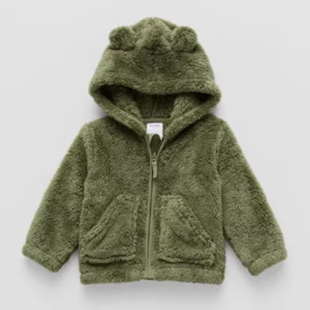 Okie Dokie Sherpa Baby Boys Midweight Jacket MainPlace Mall