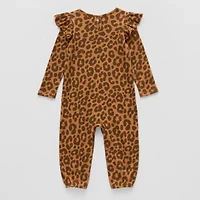 Okie Dokie Baby Girls Long Sleeve Jumpsuit