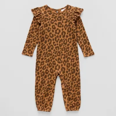 Okie Dokie Baby Girls Long Sleeve Jumpsuit