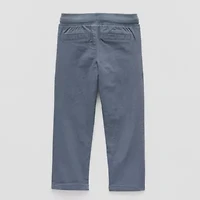 Okie Dokie Knit Lined Toddler & Little Boys Straight Regular Fit Pull-On Pant