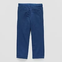 Okie Dokie Knit Lined Toddler & Little Boys Straight Regular Fit Pull-On Pant