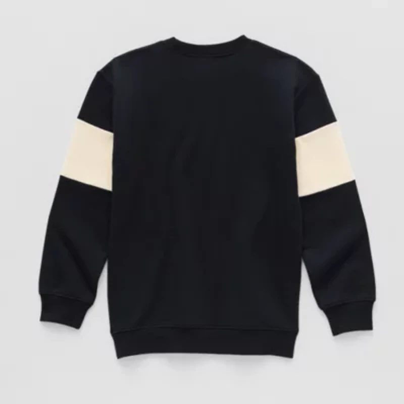 Corvette Little & Big Kid Boys Crew Neck Fleece Long Sleeve Sweatshirt