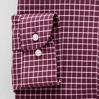 Stafford Big and Tall Coolmax All Season Oxford Mens Regular Fit Stretch Fabric Wrinkle Free Long Sleeve Dress Shirt