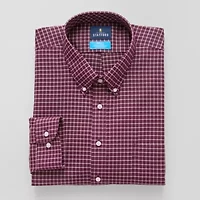 Stafford Big and Tall Coolmax All Season Oxford Mens Regular Fit Stretch Fabric Wrinkle Free Long Sleeve Dress Shirt