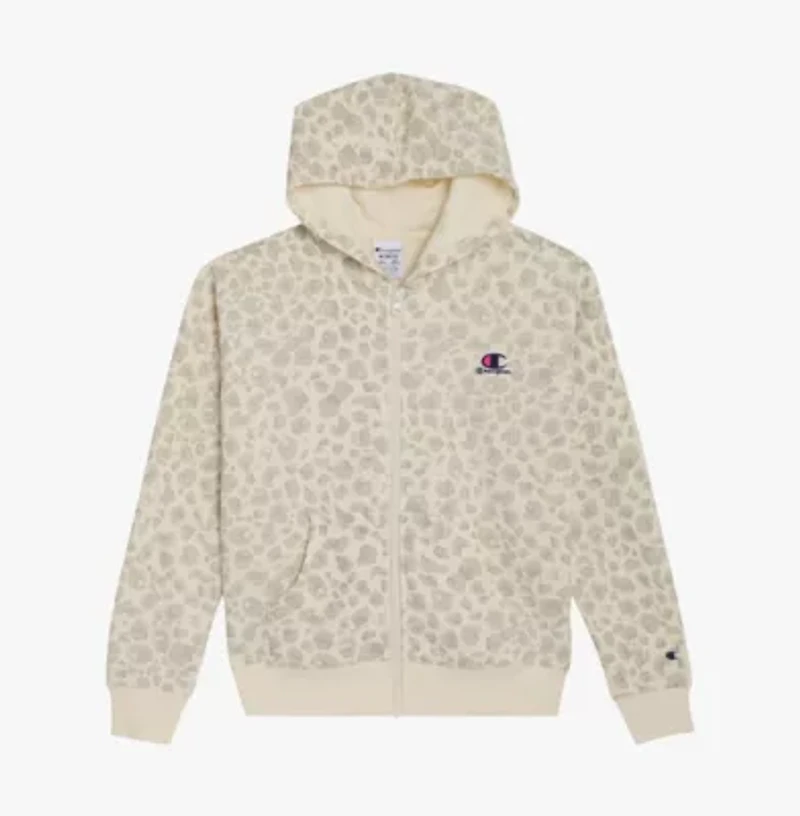 Champion Big Kid Girls Long Sleeve Fleece Zipper Hoodie