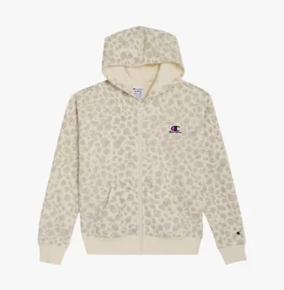 Champion Big Kid Girls Long Sleeve Fleece Zipper Hoodie
