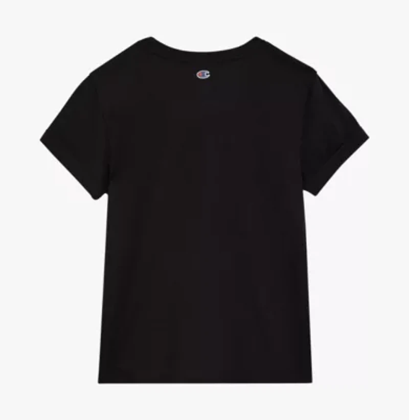 Champion Big Kid Girls Crew Neck Short Sleeve Regular Fit Graphic T-Shirt