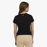 Champion Big Kid Girls Crew Neck Short Sleeve Regular Fit Graphic T-Shirt