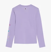 Champion Big Kid Girls Crew Neck Long Sleeve Active T-Shirt