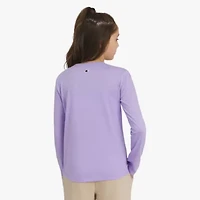 Champion Big Kid Girls Crew Neck Long Sleeve Active T-Shirt